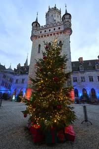 Wintermärchen auf Schloss Marienburg in Pattensen