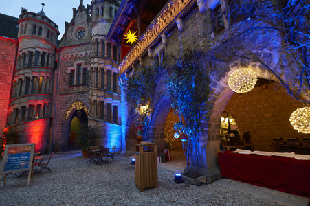 Wintermärchen auf Schloss Marienburg in Pattensen