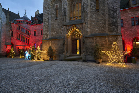 Wintermärchen auf Schloss Marienburg in Pattensen