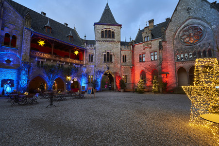 Wintermärchen auf Schloss Marienburg in Pattensen