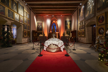 Wintermärchen auf Schloss Marienburg in Pattensen