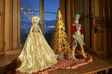 Wintermärchen auf Schloss Marienburg in Pattensen