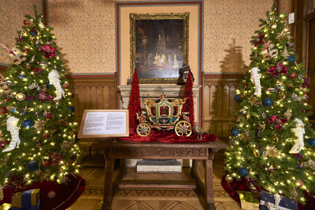 Wintermärchen auf Schloss Marienburg in Pattensen