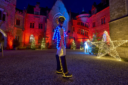 Wintermärchen auf Schloss Marienburg in Pattensen