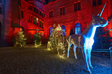 Wintermärchen auf Schloss Marienburg in Pattensen