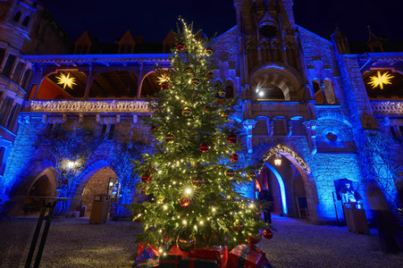 Wintermärchen auf Schloss Marienburg in Pattensen