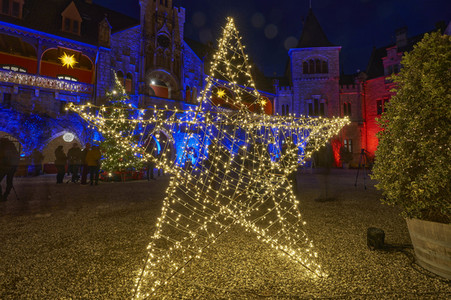 Wintermärchen auf Schloss Marienburg in Pattensen