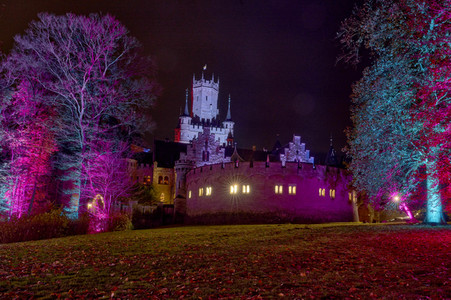 Wintermärchen auf Schloss Marienburg in Pattensen