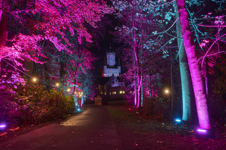 Wintermärchen auf Schloss Marienburg in Pattensen