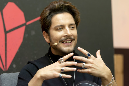 Pressetermin mit Manuel Carrasco in Madrid