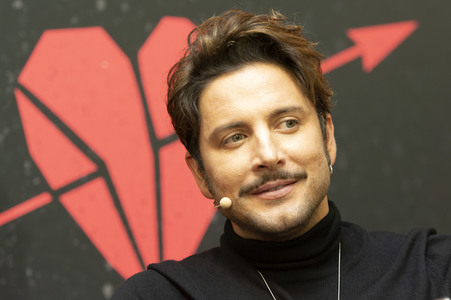Pressetermin mit Manuel Carrasco in Madrid