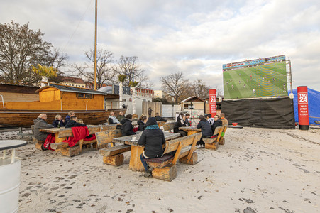 Public Viewing der FIFA Weltmeisterschaft 2022 in Magdeburg