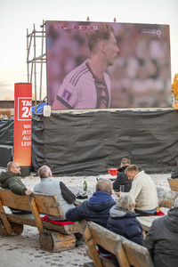 Public Viewing der FIFA Weltmeisterschaft 2022 in Magdeburg