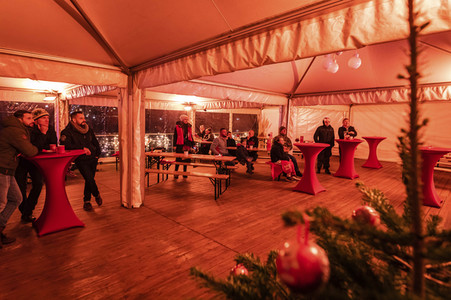 Public Viewing der FIFA Weltmeisterschaft 2022 in Magdeburg