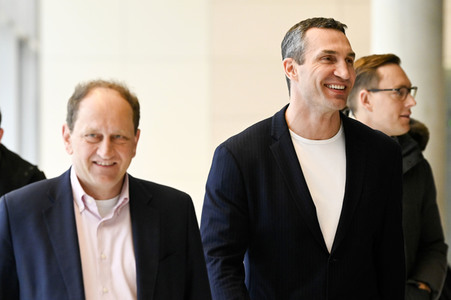 FDP Fototermin mit Wladimir Klitschko in Berlin
