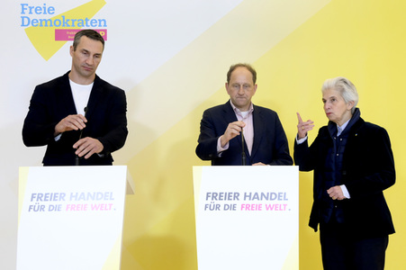 FDP Fototermin mit Wladimir Klitschko in Berlin