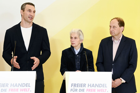 FDP Fototermin mit Wladimir Klitschko in Berlin