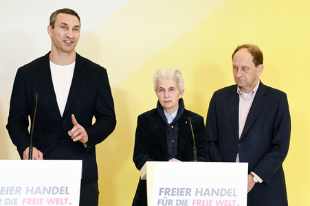 FDP Fototermin mit Wladimir Klitschko in Berlin