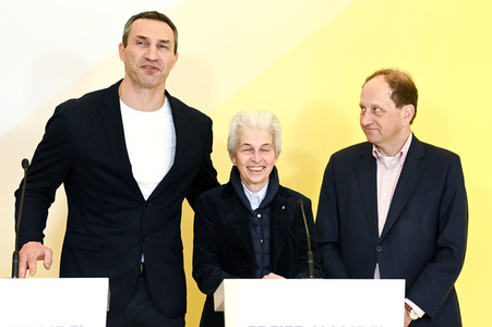 FDP Fototermin mit Wladimir Klitschko in Berlin