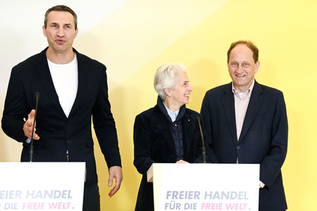 FDP Fototermin mit Wladimir Klitschko in Berlin