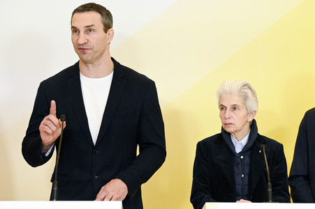 FDP Fototermin mit Wladimir Klitschko in Berlin