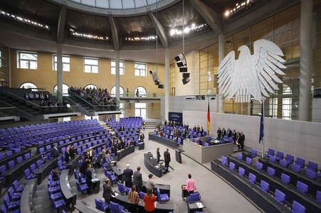 72. Sitzung des Deutschen Bundestages in Berlin