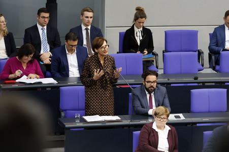 72. Sitzung des Deutschen Bundestages in Berlin