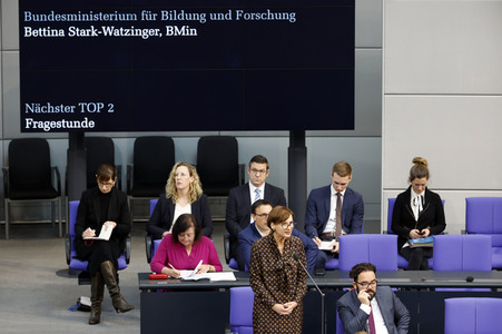 72. Sitzung des Deutschen Bundestages in Berlin