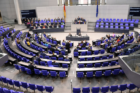 72. Sitzung des Deutschen Bundestages in Berlin