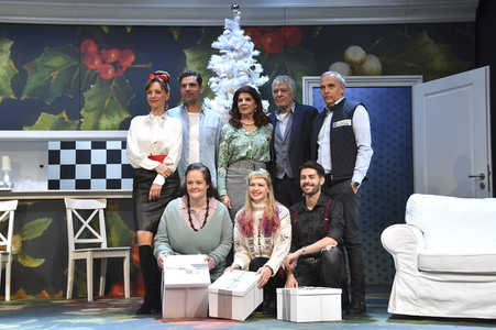 Theaterprobe 'Alle unter einer Tanne' in München