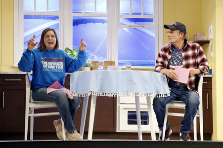 Theaterprobe 'Rosige Aussicht' in Berlin