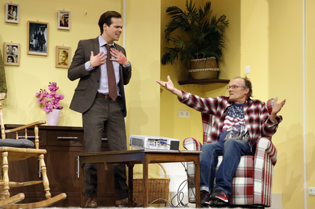 Theaterprobe 'Rosige Aussicht' in Berlin