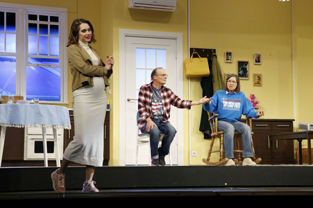 Theaterprobe 'Rosige Aussicht' in Berlin