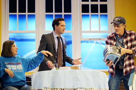 Theaterprobe 'Rosige Aussicht' in Berlin