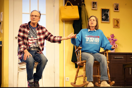 Theaterprobe 'Rosige Aussicht' in Berlin