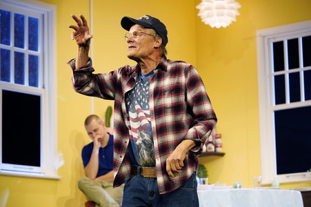 Theaterprobe 'Rosige Aussicht' in Berlin