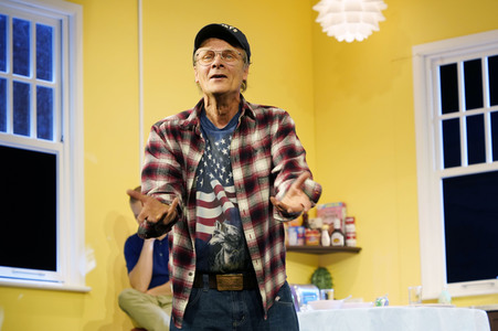 Theaterprobe 'Rosige Aussicht' in Berlin