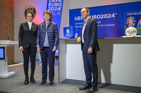 Pressetermin zur UEFA Euro 2024 in Köln