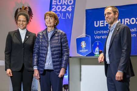 Pressetermin zur UEFA Euro 2024 in Köln