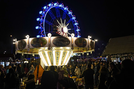 Weihnachtsmarkt am Roten Rathaus 2022 in Berlin