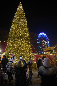 Weihnachtsmarkt am Roten Rathaus 2022 in Berlin