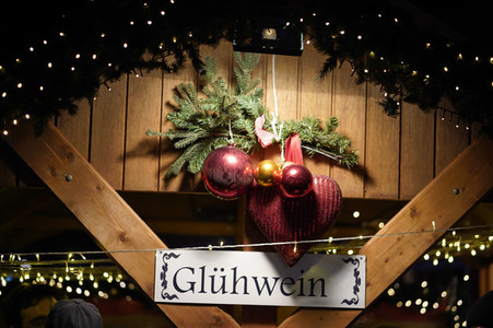 Weihnachtsmarkt am Roten Rathaus 2022 in Berlin