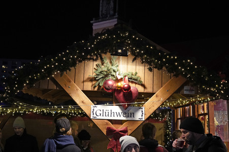 Weihnachtsmarkt am Roten Rathaus 2022 in Berlin