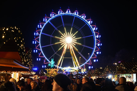 Weihnachtsmarkt am Roten Rathaus 2022 in Berlin