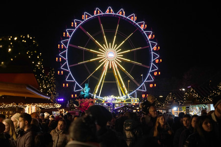 Weihnachtsmarkt am Roten Rathaus 2022 in Berlin