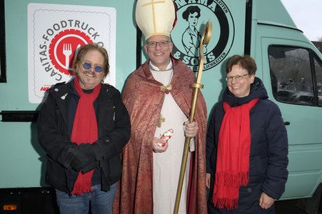 Pressetermin mit Frank Zander zur Aktion 'Weihnachten mit Frank on Tour' in Berlin