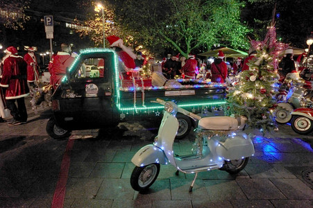 Nikolaus-Fahrt 2022 des Vespa Club Hannover