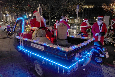 Nikolaus-Fahrt 2022 des Vespa Club Hannover