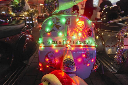 Nikolaus-Fahrt 2022 des Vespa Club Hannover