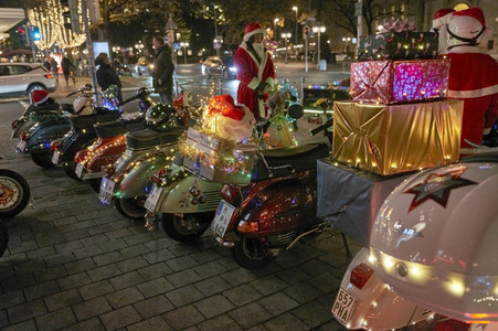 Nikolaus-Fahrt 2022 des Vespa Club Hannover